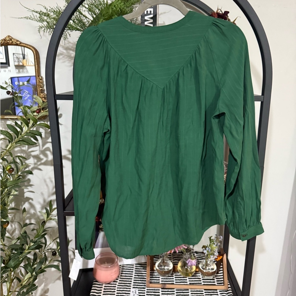 Anthropologie Maeve Avignon Buttondown Blouse size small - Picture 9 of 10